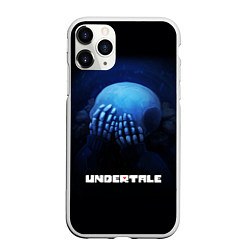 Чехол iPhone 11 Pro матовый UNDERTALE, цвет: 3D-белый