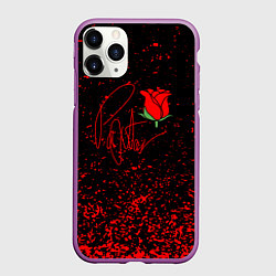 Чехол iPhone 11 Pro матовый PAYTON MOORMEIER, цвет: 3D-фиолетовый