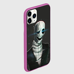 Чехол iPhone 11 Pro матовый UNDERTALE, цвет: 3D-фиолетовый — фото 2