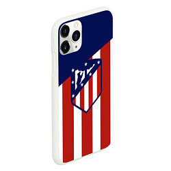 Чехол iPhone 11 Pro матовый Atletico Madrid, цвет: 3D-белый — фото 2