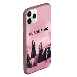 Чехол iPhone 11 Pro матовый BLACKPINK x PUBG, цвет: 3D-коричневый — фото 2