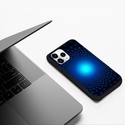 Чехол iPhone 11 Pro матовый Abstark, цвет: 3D-черный — фото 2