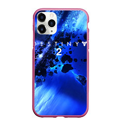 Чехол iPhone 11 Pro матовый DESTINY 2, цвет: 3D-малиновый