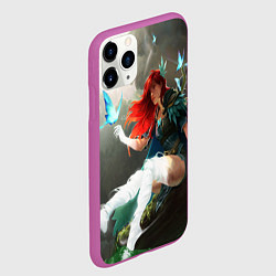 Чехол iPhone 11 Pro матовый Windranger Dota, цвет: 3D-фиолетовый — фото 2