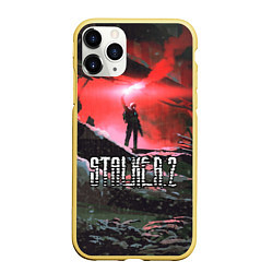 Чехол iPhone 11 Pro матовый Stalker 2