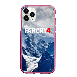 Чехол iPhone 11 Pro матовый FARCRY 4 S, цвет: 3D-малиновый