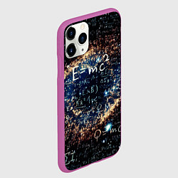 Чехол iPhone 11 Pro матовый Формула Вселенной, цвет: 3D-фиолетовый — фото 2