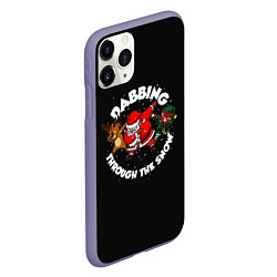 Чехол iPhone 11 Pro матовый Dab-Santa, цвет: 3D-серый — фото 2