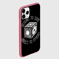 Чехол iPhone 11 Pro матовый Lemarshans box, цвет: 3D-малиновый — фото 2