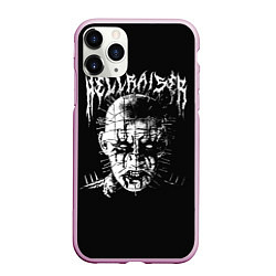 Чехол iPhone 11 Pro матовый Hellraiser, цвет: 3D-розовый