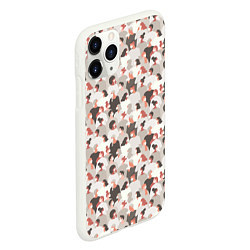 Чехол iPhone 11 Pro матовый КоронаВирус, цвет: 3D-белый — фото 2