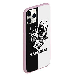 Чехол iPhone 11 Pro матовый SAMURAI, цвет: 3D-розовый — фото 2