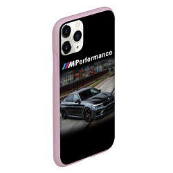 Чехол iPhone 11 Pro матовый BMW Z, цвет: 3D-розовый — фото 2