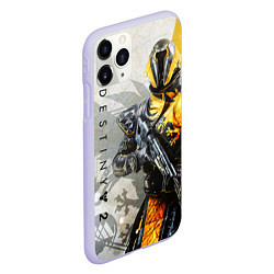 Чехол iPhone 11 Pro матовый DESTINY, WARLOCK, цвет: 3D-светло-сиреневый — фото 2