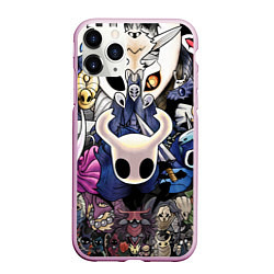 Чехол iPhone 11 Pro матовый HOLLOW KNIGHT, цвет: 3D-розовый