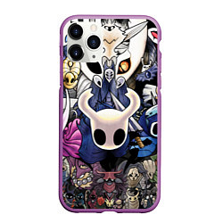 Чехол iPhone 11 Pro матовый HOLLOW KNIGHT, цвет: 3D-фиолетовый