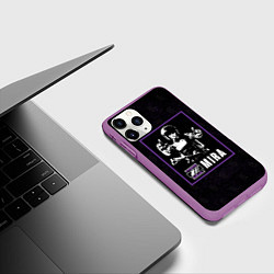 Чехол iPhone 11 Pro матовый Mira, цвет: 3D-фиолетовый — фото 2