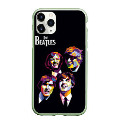 Чехол iPhone 11 Pro матовый The Beatles