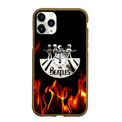 Чехол iPhone 11 Pro матовый The Beatles