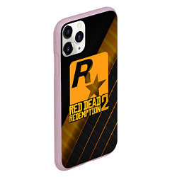 Чехол iPhone 11 Pro матовый RED DEAD REDEMPTION 2, цвет: 3D-розовый — фото 2