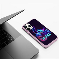 Чехол iPhone 11 Pro матовый Темный Лорд Спайк Brawl Stars, цвет: 3D-розовый — фото 2