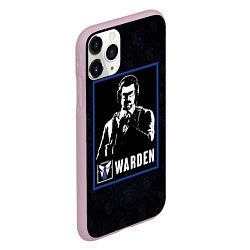 Чехол iPhone 11 Pro матовый Warden, цвет: 3D-розовый — фото 2