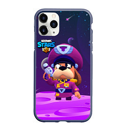 Чехол iPhone 11 Pro матовый Генерал Гавс brawl stars, цвет: 3D-серый