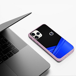 Чехол iPhone 11 Pro матовый VOLVO SPORT, цвет: 3D-розовый — фото 2