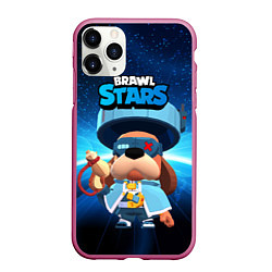 Чехол iPhone 11 Pro матовый Генерал Гавс brawl stars, цвет: 3D-малиновый