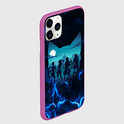 Чехол iPhone 11 Pro матовый Fairy tail Хвост Феи, цвет: 3D-фиолетовый — фото 2