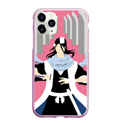 Чехол iPhone 11 Pro матовый Bleach Блич, цвет: 3D-розовый