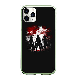 Чехол iPhone 11 Pro матовый Trio AOT