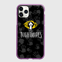 Чехол iPhone 11 Pro матовый Little Nightmares, цвет: 3D-фиолетовый
