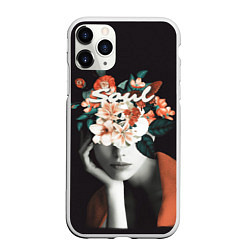 Чехол iPhone 11 Pro матовый Soul, цвет: 3D-белый