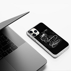 Чехол iPhone 11 Pro матовый Little Nightmares 2 MONO, цвет: 3D-белый — фото 2