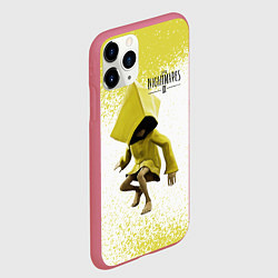 Чехол iPhone 11 Pro матовый Маленькие кошмары, цвет: 3D-малиновый — фото 2