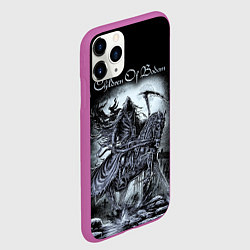 Чехол iPhone 11 Pro матовый Children of Bodom, цвет: 3D-фиолетовый — фото 2