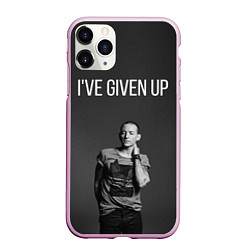 Чехол iPhone 11 Pro матовый Given Up, цвет: 3D-розовый