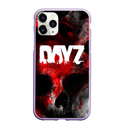 Чехол iPhone 11 Pro матовый DAYZ BLOOD ДЕЙЗИ КРОВЬ Z, цвет: 3D-светло-сиреневый