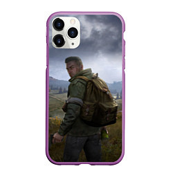 Чехол iPhone 11 Pro матовый DAYZ POSTER ДЕЙЗИ ПОСТЕР Z, цвет: 3D-фиолетовый