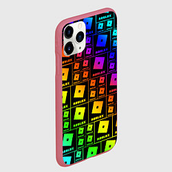 Чехол iPhone 11 Pro матовый ROBLOX, цвет: 3D-малиновый — фото 2