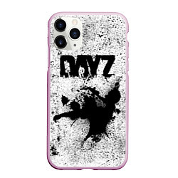 Чехол iPhone 11 Pro матовый DayZ, цвет: 3D-розовый