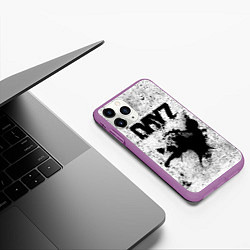 Чехол iPhone 11 Pro матовый DayZ, цвет: 3D-фиолетовый — фото 2