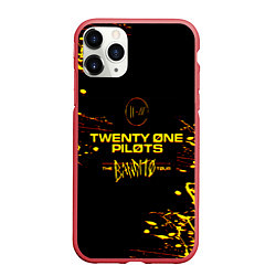 Чехол iPhone 11 Pro матовый TWENTY ONE PILOTS TOP, цвет: 3D-красный