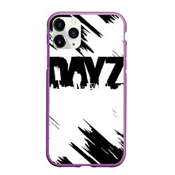 Чехол iPhone 11 Pro матовый Dayz, цвет: 3D-фиолетовый