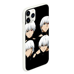 Чехол iPhone 11 Pro матовый TOKYO GHOUL, цвет: 3D-белый — фото 2