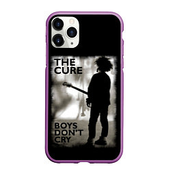 Чехол iPhone 11 Pro матовый THE CURE, цвет: 3D-фиолетовый