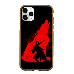 Чехол iPhone 11 Pro матовый DARK SOULS ТЁМНЫЕ ДУШИ, цвет: 3D-коричневый