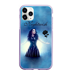 Чехол iPhone 11 Pro матовый Nightwish, цвет: 3D-светло-сиреневый