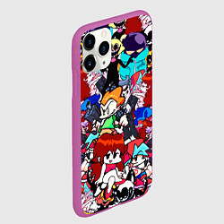 Чехол iPhone 11 Pro матовый FRIDAY NIGHT FUNKIN, цвет: 3D-фиолетовый — фото 2